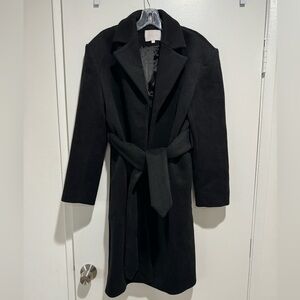 Selkie Black Peacoat